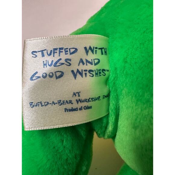 Vintage Build A Bear Turtle Plush WITH SHELL. Removeable Backpack Shell w/pocket - Picture 6 of 6